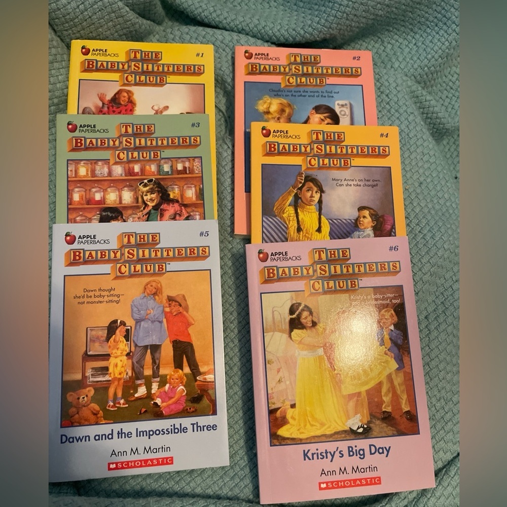 Ann M. Martin The Baby-Sitters Club 6 PB Books